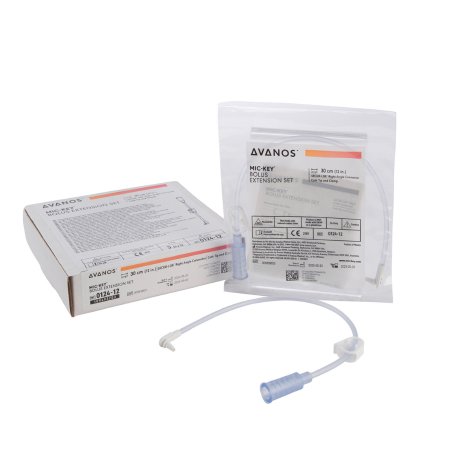 MIC-KEY Bolus Extension Set with Right Angle Connector