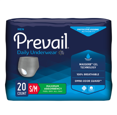Prevail® Men's Incontinence Underwear Maximum Absorbency