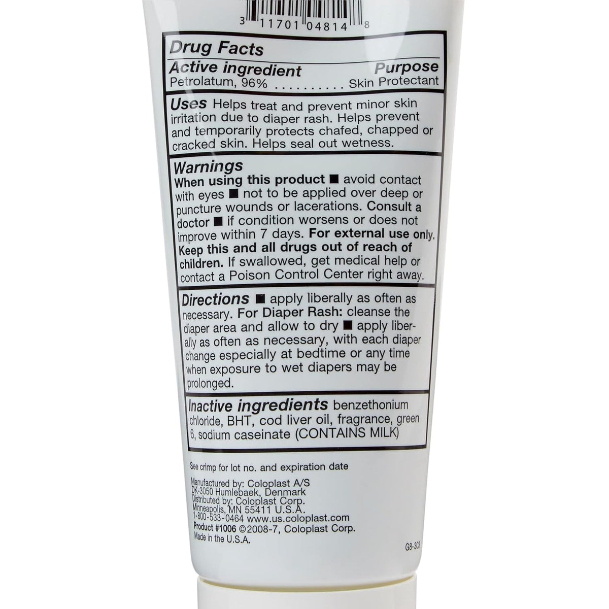 Baza Protect Skin Protectant Moisture Barrier Cream