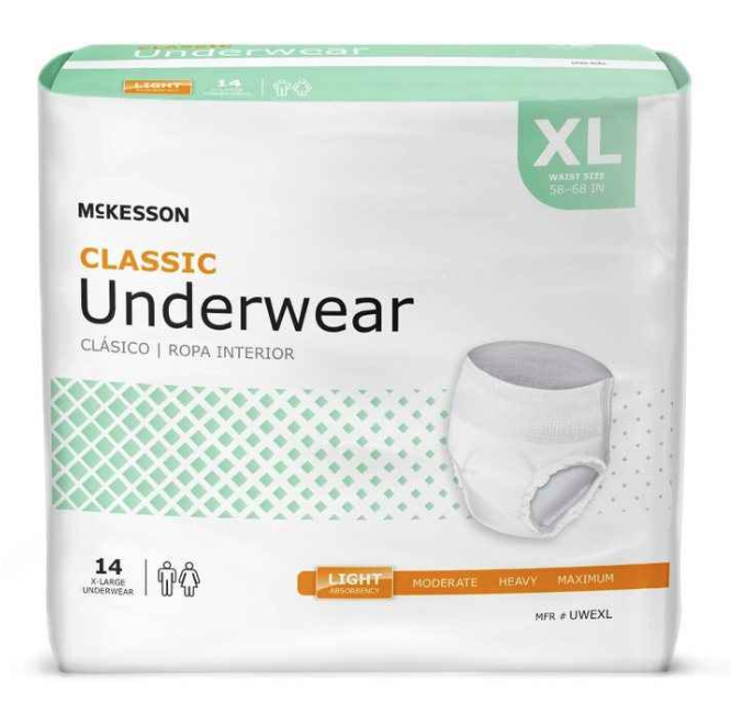 McKesson Classic Absorbent Underwear