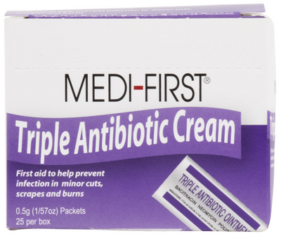 Medi-First® Triple Antibiotic Single Use Packet