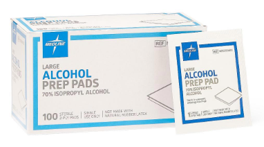 Medline Sterile Alcohol Prep Pads