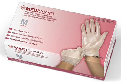 MediGuard Vinyl Exam Gloves