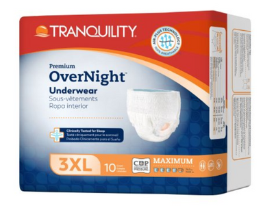 Tranquility® Premium OverNight™ Absorbent Underwear 3X-Large
