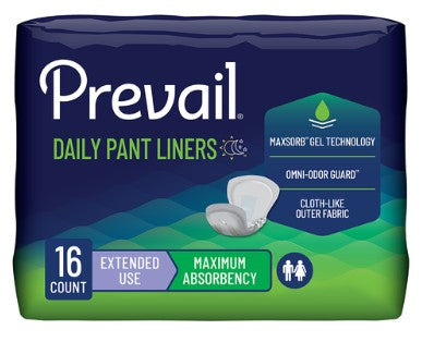 Prevail® Pant Liner, with adhesive