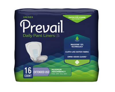 Prevail® Pant Liner, with adhesive