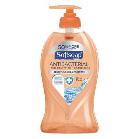 Antibacterial Soap Softsoap® Liquid 11.25 oz. Pump Bottle Clean Scent