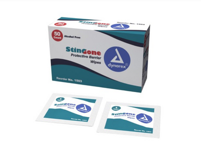 StingGone® Protective Barrier Wipes