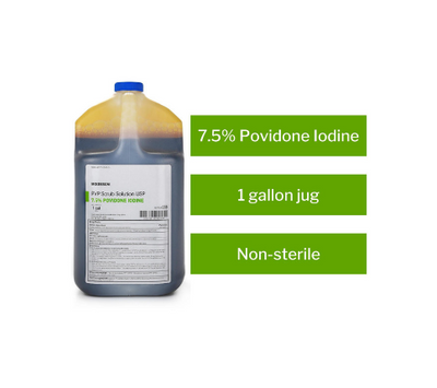 Surgical Scrub Solution - 7.5% Strength Povidone-Iodine